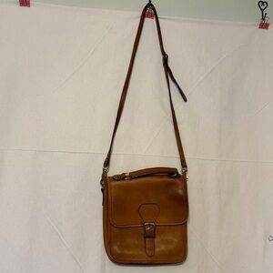 Classic Brown Leather Men's Bag